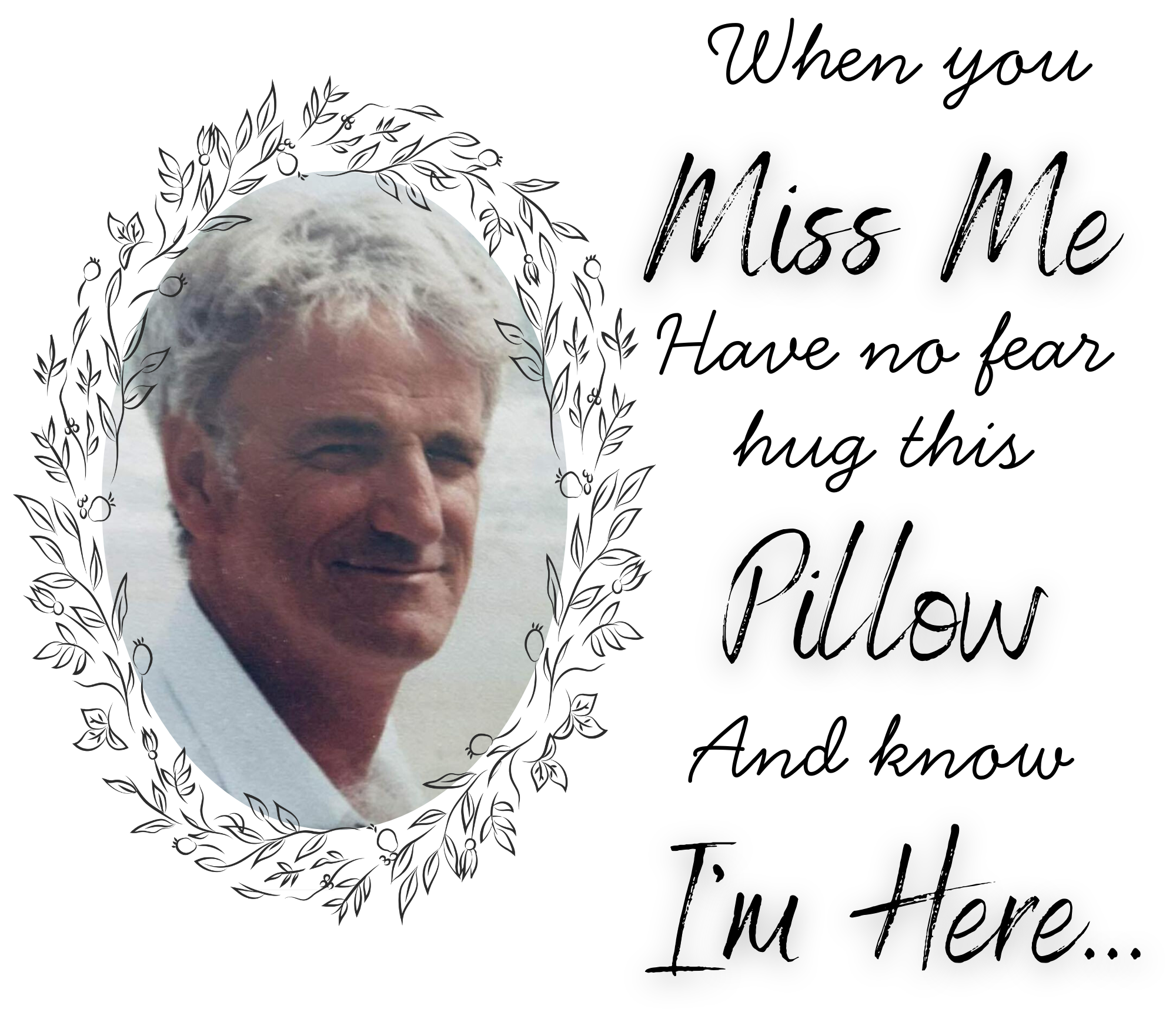 2 Standard Customizable Pillow Cases